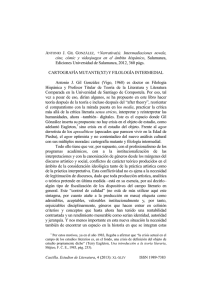 ANTONIO J. GIL GONZÁLEZ, +Narrativa(s). Intermediaciones