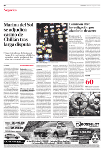 Marina del Sol se adjudica casino de Chillán tras larga disputa