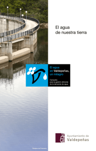 Historia del agua en Valdepeñas -de ayer a mañana-