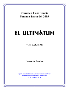 El Ultimátum