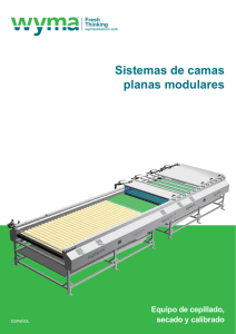 Sistemas de camas planas modulares brochure