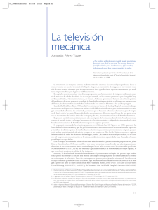 La televisión mecánica - Archivo Digital UPM
