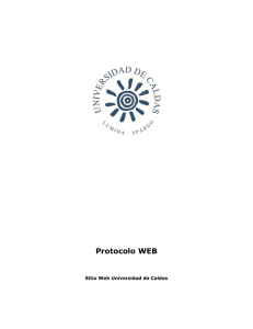 Protocolo WEB - Universidad de Caldas