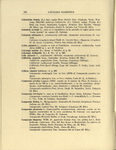 (L.) Savi, según Flora British Isles, Clapham, Tutin, War