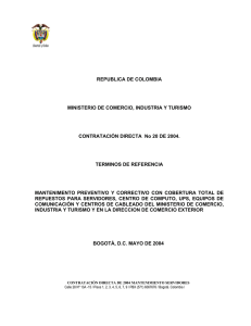 Detalle - Ministerio de Comercio, Industria y Turismo de Colombia