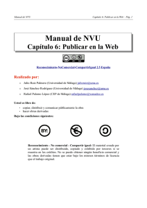 Publicar en la Web - Universidad de Málaga