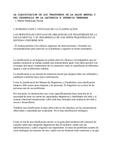 La Clasificacion De Los Trastornos De La Salud Mental Y