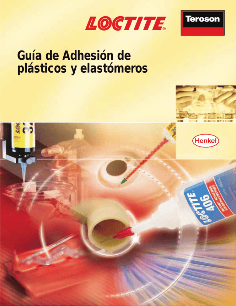 Guía de Adhesión de plásticos y elastómeros