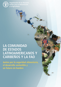 La Comunidad de Estados Latinoamericanos y Caribeños y la FAO