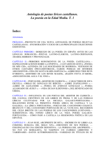 pdf Antología de poetas líricos castellanos. La poesía en la Edad