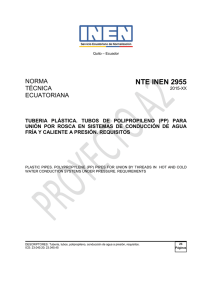 2955 - Servicio Ecuatoriano de Normalización