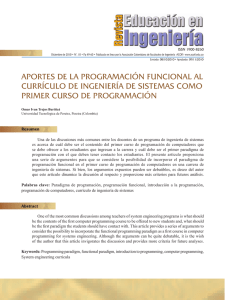 Imprima este artículo - Revista Educación en Ingeniería