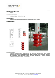 Ficha esquinero protector de pilares