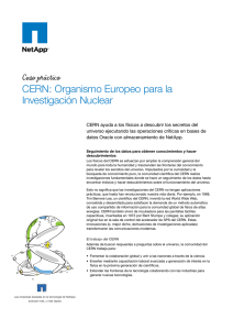 CERN: Organismo Europeo para la Investigación Nuclear