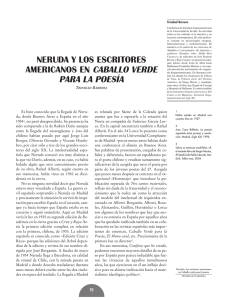 pdf Neruda y los escritores americanos en "Caballo verde para la