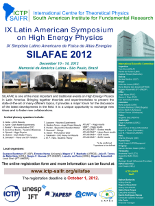 IX Latin American Symposium on High Energy Physics