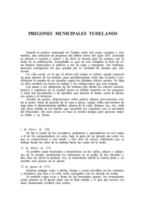 Pregones municipales tudelanos - Gobierno