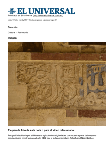 Restauran palacio egipcio del siglo XV