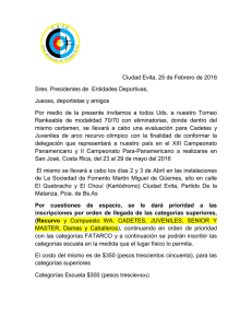 Ciudad Evita, 25 de Febrero de 2016 Sres. Presidentes
