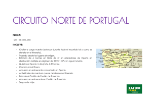 circuito norte de portugal - Patrimonio Joven de Futuro