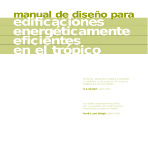 Manual de Diseño para edificaciones energéticamente