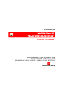 normativa de telecomunicaciones