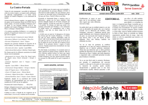 La Canya - CCOO de Catalunya