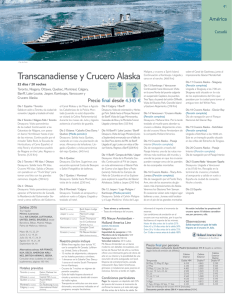 Transcanadiense y Crucero Alaska