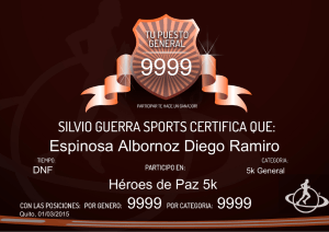 Espinosa Albornoz Diego Ramiro 9999 9999