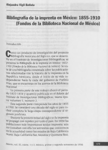 Bibliografía de la imprenta en México: 1855-1910