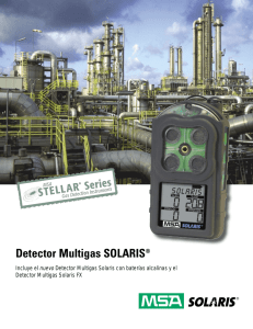 Detector Multigas SOLARIS