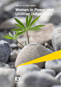 Talent at the table: Women in Power and Utilities Index 2015