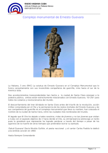Complejo monumental de Ernesto Guevara