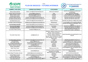 plan de negocio - tutores internos