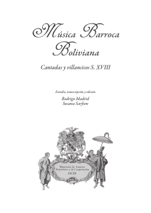 Música Barroca Boliviana - El Argonauta, la librería de la música