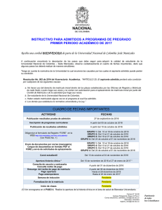 NACIONAL - SIA Manizales - Universidad Nacional de Colombia