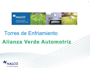 Torres de Enfriamiento - Suppliers Partnership for the Environment