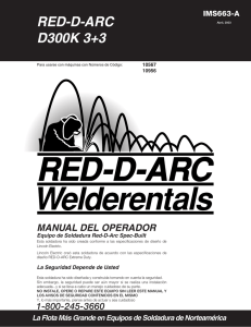 RED-D-ARC D300K 3+3 - Red-D