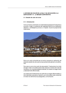 Carta de colores - Cabildo de Fuerteventura