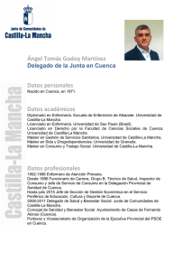 Ángel Tomás Godoy Martínez Datos personales Datos académicos