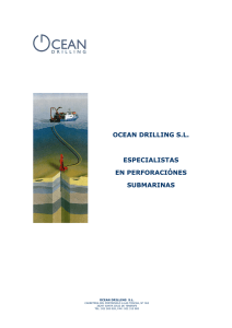 OCEAN DRILLING S.L. ESPECIALISTAS EN PERFORACIÓNES