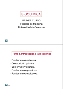 BIOQUIMICA - OCW Universidad de Cantabria