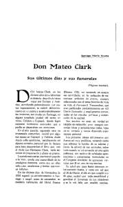 Don Mateo Clark - Anales del Instituto de Ingenieros de Chile