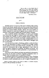 Haydn - Portal de Revistas Académicas de la Universidad de Chile