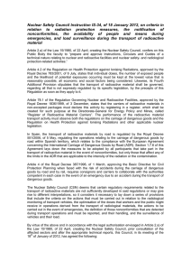 Instrucción IS-34, de 18 de enero de 2012, del Consejo de