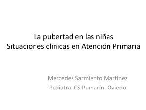 Casos Clínicos Pubertad Niñas - Asociación Española de Pediatría