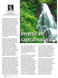 Invertir en capital natural