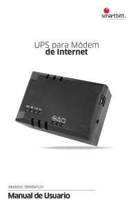 UPS para Módem de Internet