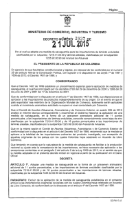 Decreto 1537 del 21 de julio de 2015