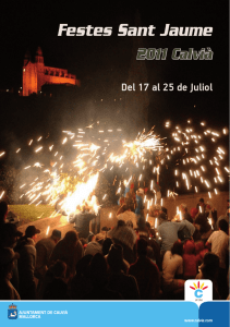 Programa de festes - Ajuntament de Calvià